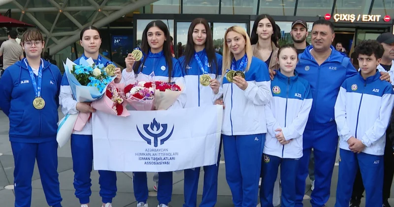 Karate üzrə Avropa çempionu Mədinə Sadıqova: Vətənimdə bu cür coşqu ilə qarşılanmaq mənim üçün qürurvericidir