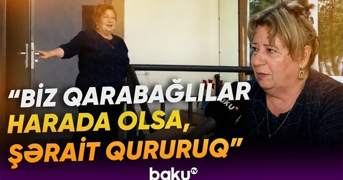 Baku TV Xocavənd sakinlərinin qonağı oldu: Bacarıqlı adam hər yerdə özünə güzaran qura bilər