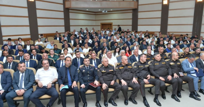 “Yanğına qarşı qabaqlayıcı tədbirlərin səmərəliliyinin artırılması” Lənkəranda regional müşavirə