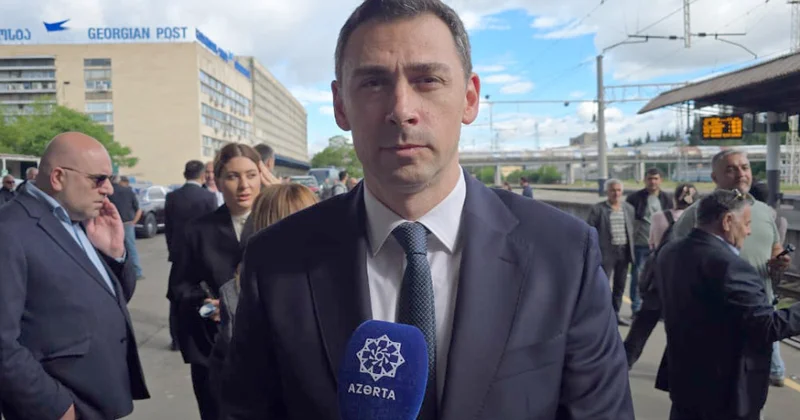 Laşa Abaşidze: Bakı Tbilisi sərnişin qatarının fəaliyyətə başlaması bizim üçün qürurvericidir