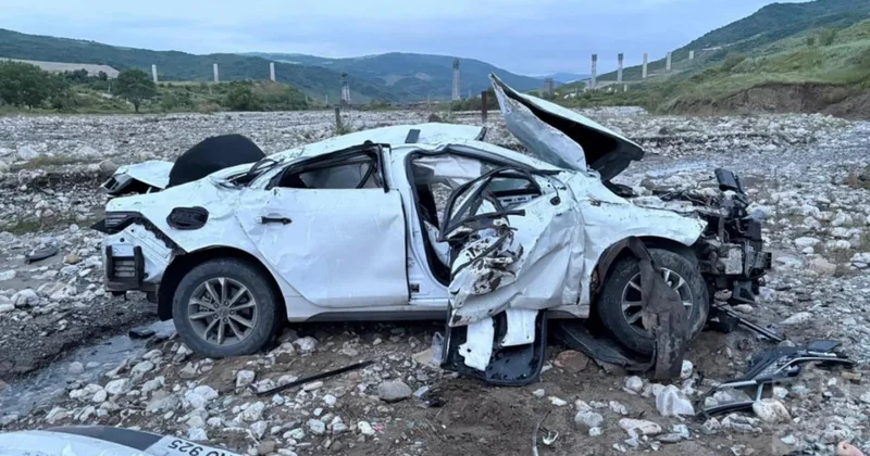 Автомобиль упал в реку в Агсу: двое погибших, двое пострадавших Minval Politika