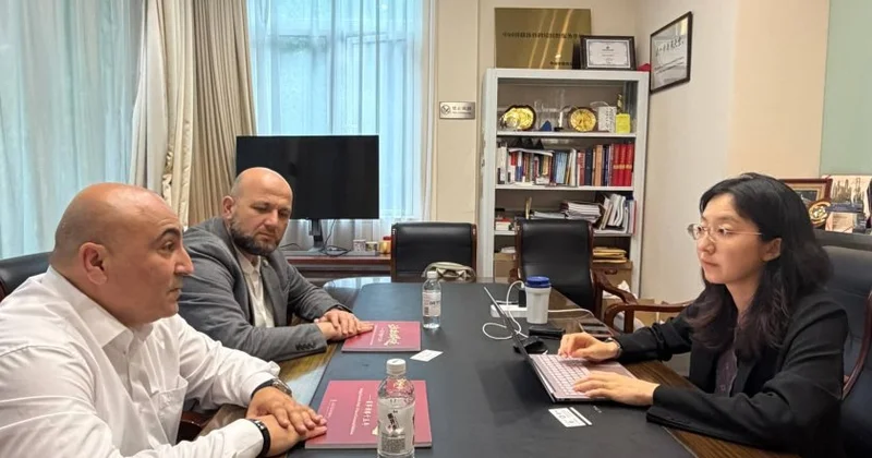 Şanxay Kommersiya Mediasiyası Mərkəzində görüş keçirilib