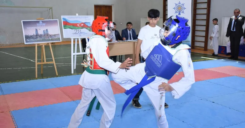 Ağstafada taekvondo üzrə açıq rayon birinciliyi keçirilib
