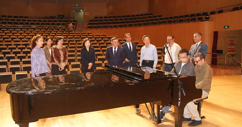 Heydər Əliyev Fondu və Çin Musiqi Konservatoriyası əməkdaşlıq sahələrini müzakirə etdi Fotolar