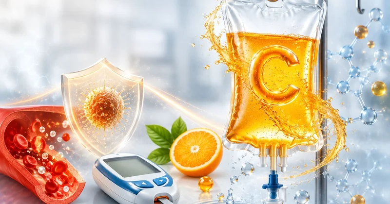 Diabet zamanı yüksəkdozalı infuzion vitamin C əks göstəriş deyil! VİDEO