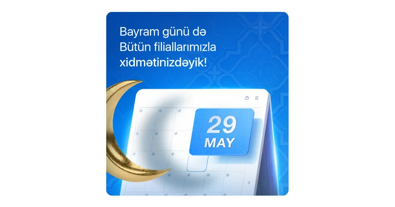 AccessBank qeyri iş günündə müştərilərinə xidmət göstərəcək