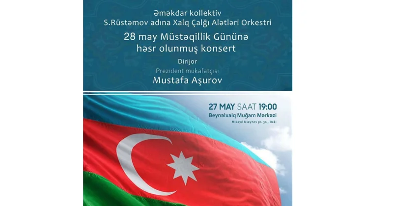Beynəlxalq Muğam Mərkəzində Müstəqillik Gününə həsr olunmuş konsert təqdim olunacaq