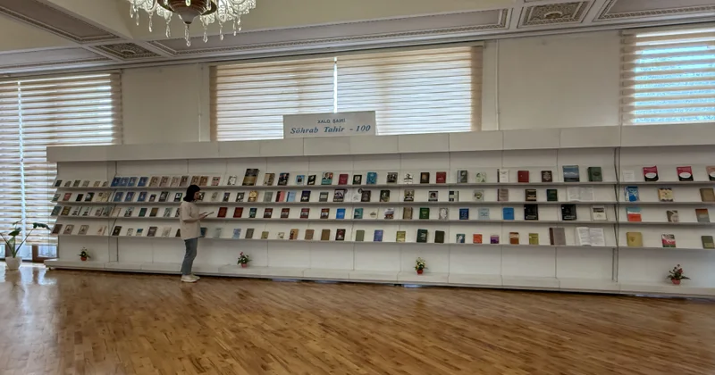 Milli Kitabxanada “Xalq şairi Söhrab Tahir 100” adlı sərgi açılıb