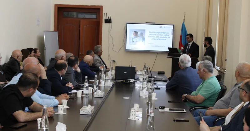 İqtisadiyyat İnstitutunda seminar: elmi tədqiqatlarda süni intellektin rolundan danışılıb