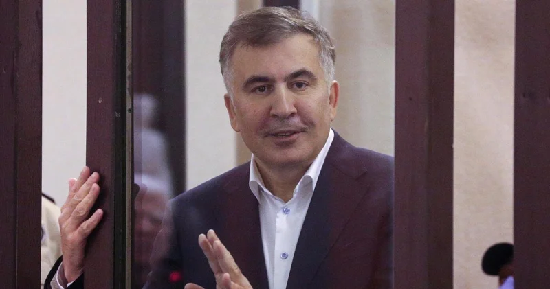 Saakaşvilinin bu görüntüsü ŞOK ETDİ: Görün nə günə düşüb FOTO KONKRET