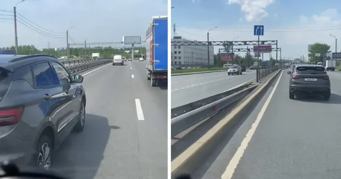 Xarici nömrə nişanlı avtomobilin sürücüsü təcili tibbi yardıma yol vermədi VİDEO