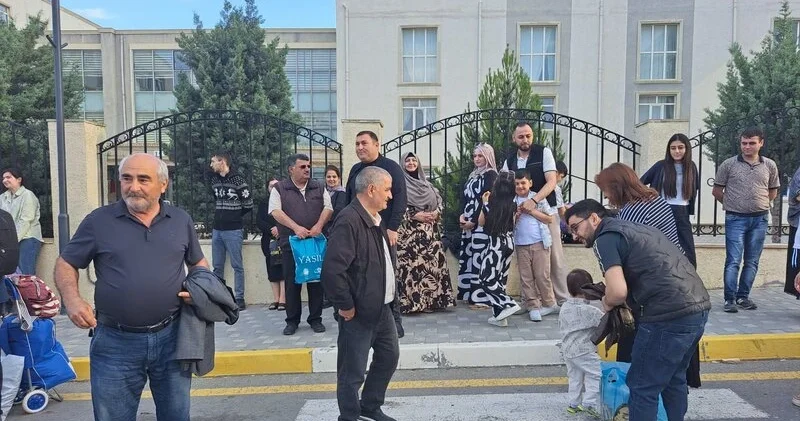 Ağdam şəhərinə yola salınan 110 ailə mənzil başına çatıb FOTOLAR