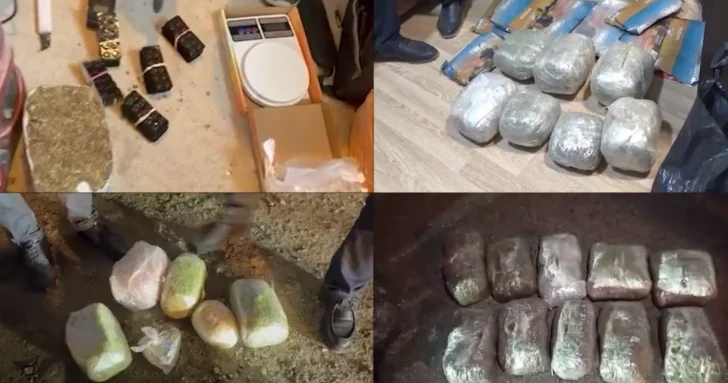 В Азербайджане задержаны наркокурьеры с 40 кг запрещенных веществ