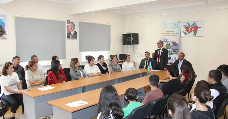 Azərbaycan Valideyn Müəllim Assosiasiyası Gədəbəydə tədbir keçirib