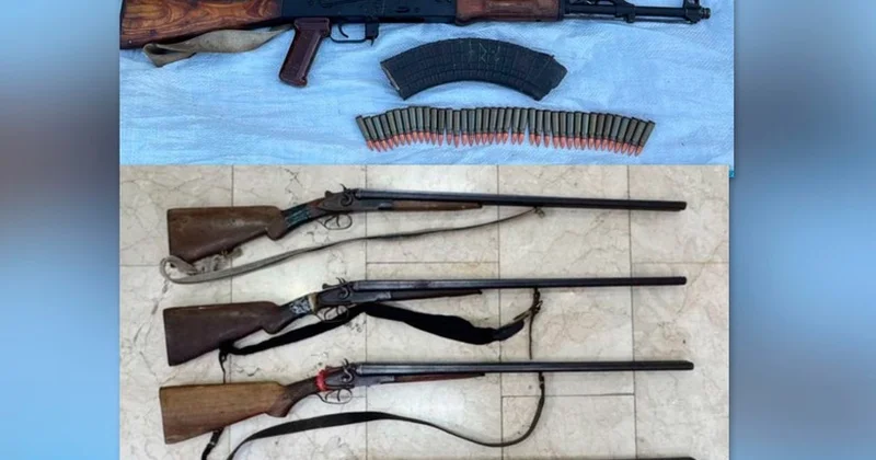 В Зярдабе жители сдали полиции незарегистрированное оружие
