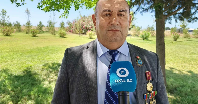 Firudin Məmmədov: Özüm Birinci Qarabağ savaşında döyüşmüşəm, oğlum isə Şuşa fatehidir