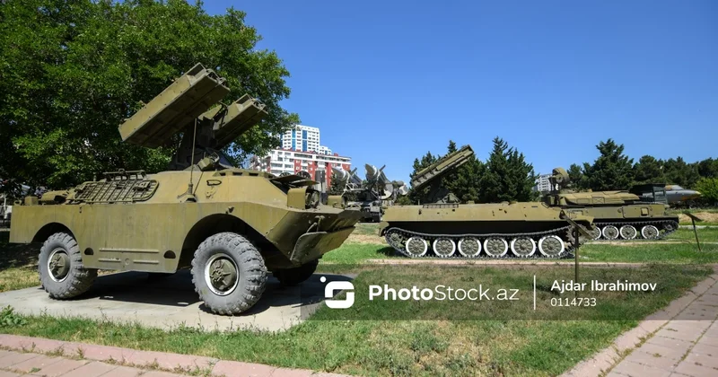 Məktubla ziyarət olunan muzey: Burada real ölçüdə tanklar, piyada döyüş maşınları sərgilənir