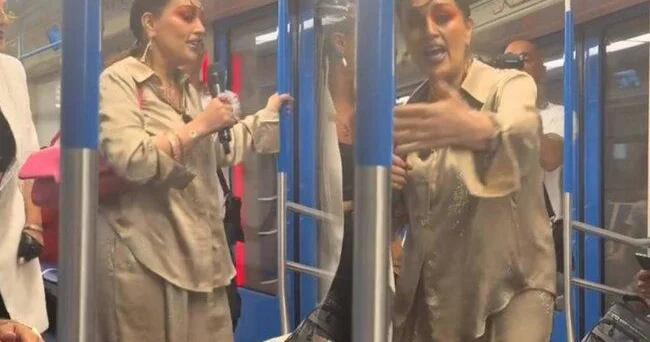 Elza Seyidcahanın metroda çıxışı müzakirə mövzusu oldu RƏY