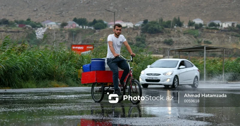 Sabah bəzi rayonlarda qısamüddətli yağış, dolu yağacaq 27.06.2025