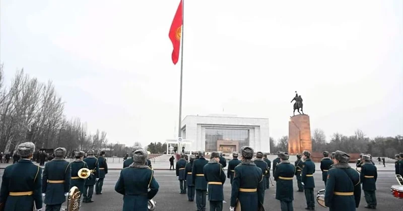 Nazir Qırğız Respublikasında forumda iştirak edib FOTOLAR