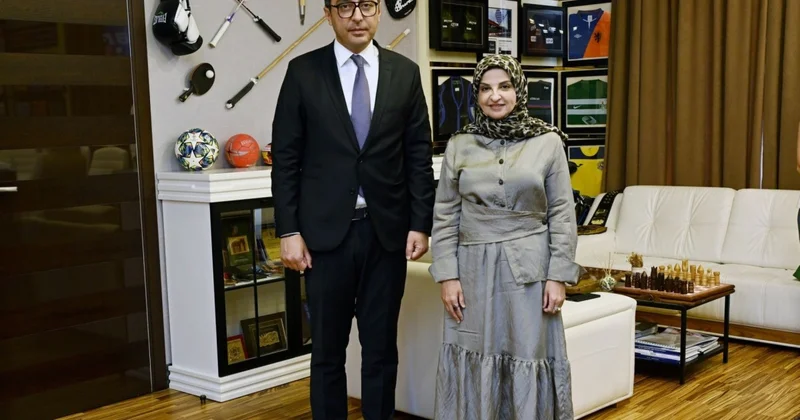 Fərid Qayıbov Saca Faruq Abdullahı qəbul edib