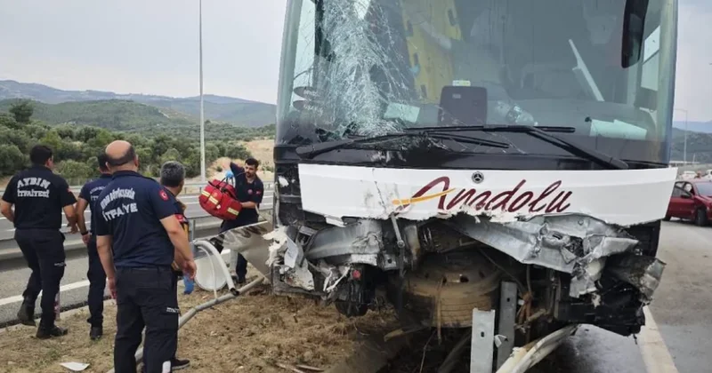 Sərnişin avtobusu qəzaya uğradı Xəsarət alanlar var