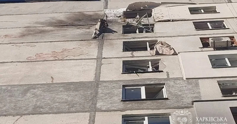 В Харьковской области дрон попал в многоквартирный дом: погибла женщина