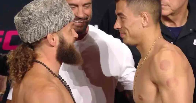 В Баку прошли дуэли взглядов перед турниром UFC Fight Night Baku: Физиев обратился к болельщикам на родном языке