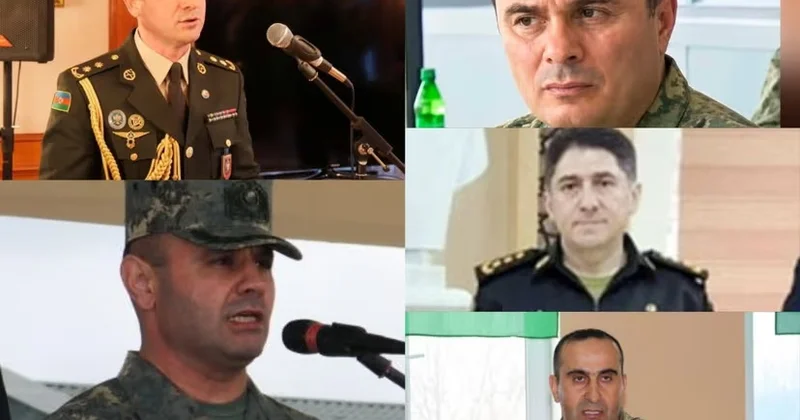 5 polkovnik bir gündə general oldu Onların DOSYESİ