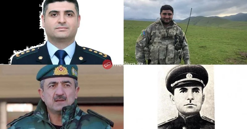Gənc yaşda general rütbəsi aldılar FOTO
