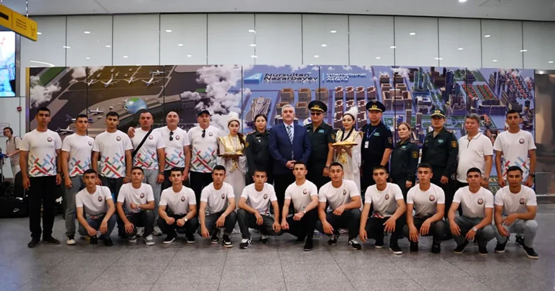 Kursantlarımız Qazaxıstandakı Aybın 2026 toplanışında ölkəmizi təmsil edir FOTO