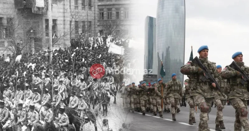 Şərqdə ilk milli ordudan Zəfər ordusuna uzanan şərəfli yol