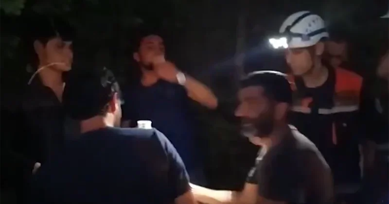 İstisuda dağlıq meşəlik ərazidə itkin düşən 8 nəfər xilas edildi Video