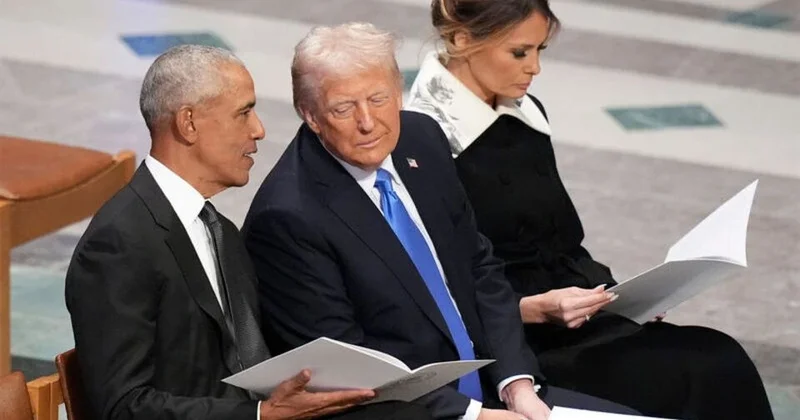 Obamadan Trampa: Onun zehnində mənə məxsus bir otaq var