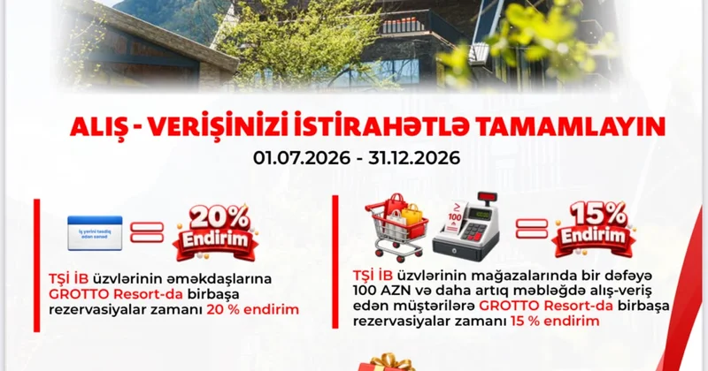 “Ticarət Şəbəkələrinin İnkişafı” İctimai Birliyi və GROTTO Resort Azərbaycanda unikal əməkdaşlığa başlayır