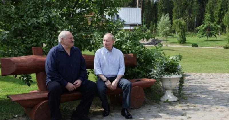Лукашенко у Путина на Валдае