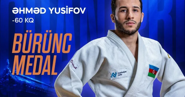 Azərbaycan cüdoçusu bürünc medal qazandı Qran Pri turnirində