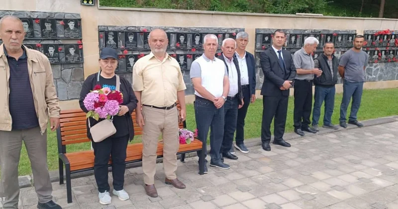 Balakəndə şəhidlərin xatirəsi yad edilib FOTO