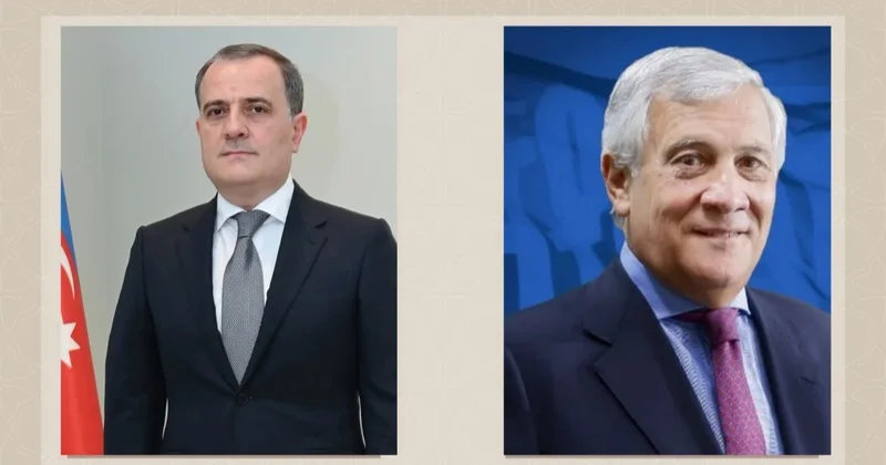 Ceyhun Bayramov Antonio Tayani ilə DANIŞDI