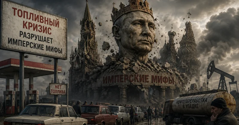 Горький привкус дефицита: Как топливный кризис разрушает имперские мифы Кремля