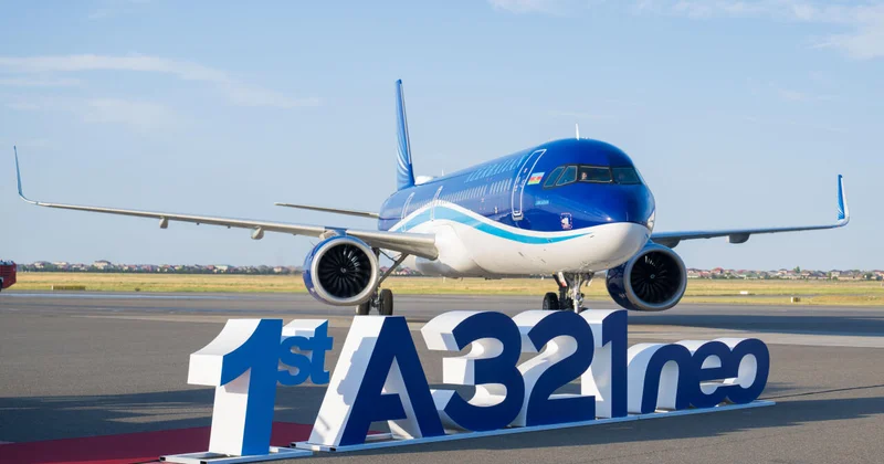AZAL пополнил свой авиапарк первым Airbus A321neo нового поколения ФОТО