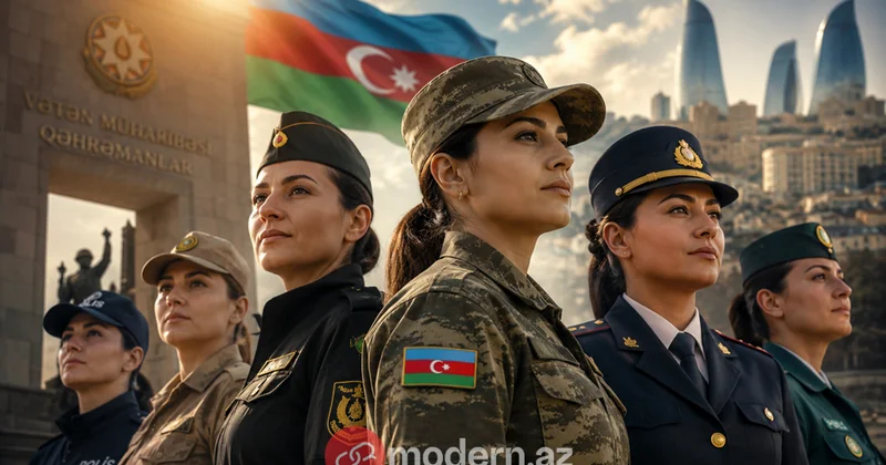 Ordumuzda neçə qadın xidmət edir? STATİSTİKA