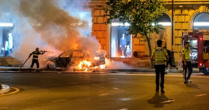 Эксперт объяснил, почему летом в Азербайджане чаще горят автомобили