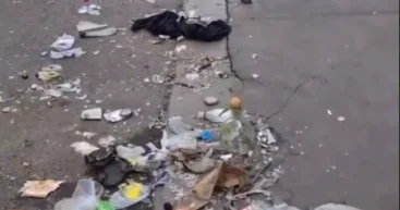 Париж утопает в грязи ВИДЕО