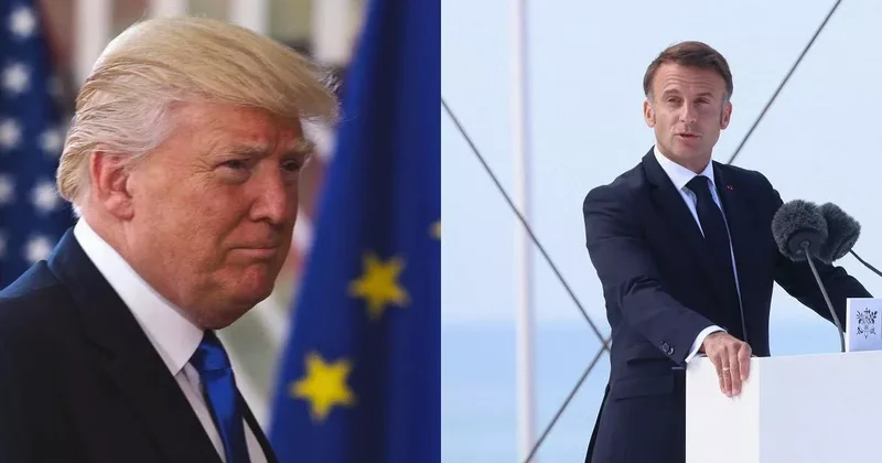 Трамп отреагировал на заявление Макрона о признании Палестины