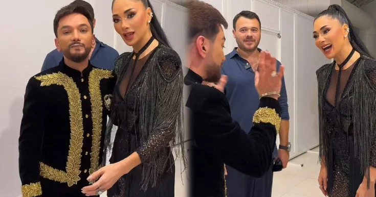 Nikol Şerzingerdən Faiq Ağayevin geyiminə reaksiya Video