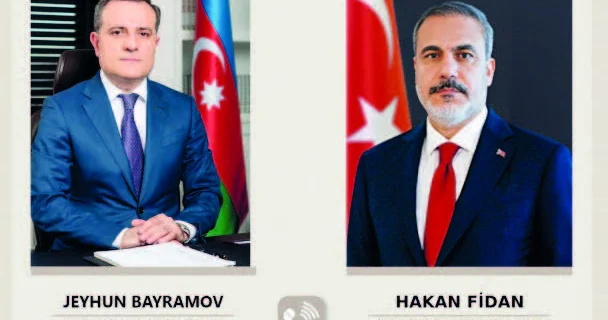 Ceyhun Bayramovun türkiyəli həmkarı ilə telefon müzakirəsi