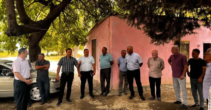 Deputat Mahir Süleymanlı tətil günlərində də seçicilərlə görüşlərini davam etdirir