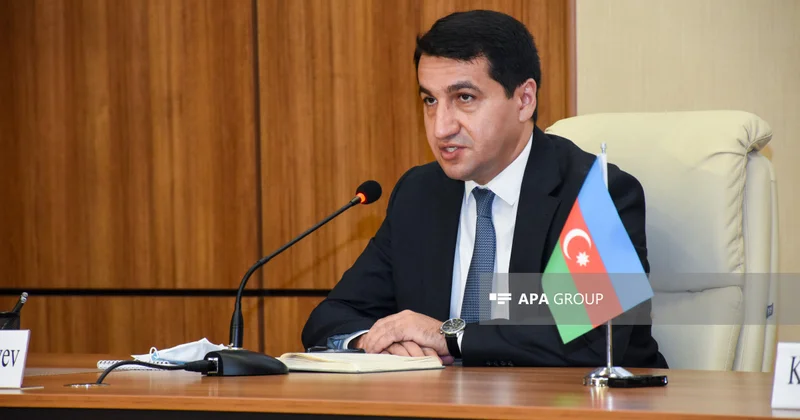 Hikmət Hacıyev: Ermənistanın Azərbaycana kompensasiya ödəməsi danışıqların müzakirə mövzusu deyil