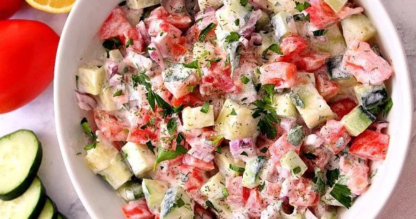 Yayın xiyar pomidor salatı barədə xəbərdarlıq